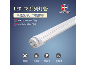 分析LED T8燈管為什么越來越受市場歡迎！