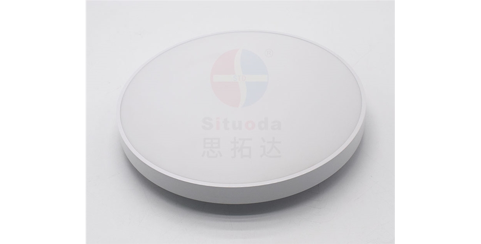24W無(wú)線(xiàn)接電單色平面三防吸頂燈